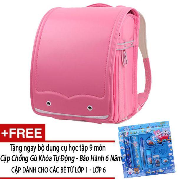 Cặp chống gù lưng Nhật Bản cho trẻ em - Đỏ