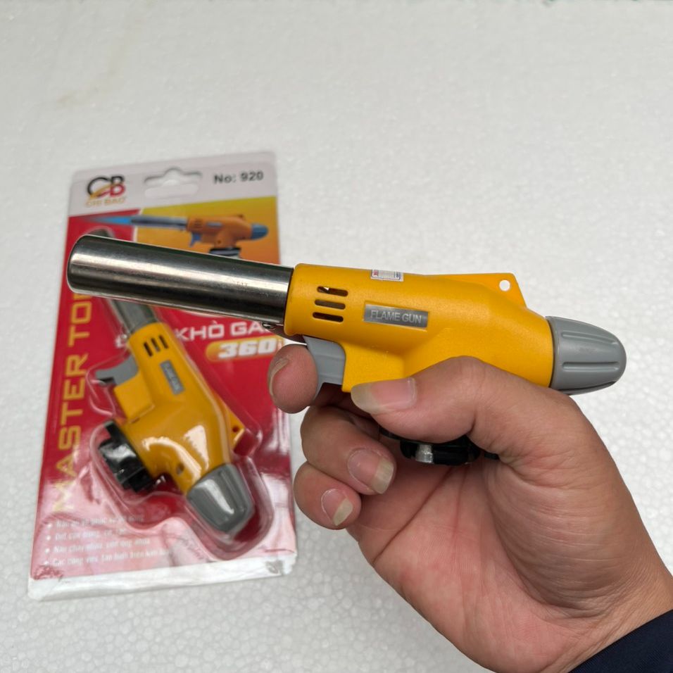 Đầu khò bình gas mini cầm tay, đánh lửa tự động