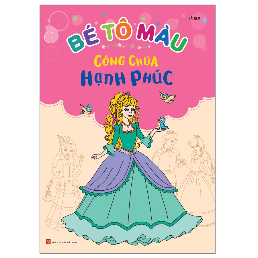 Book: Princess Coloring Book (Pack of 6)
