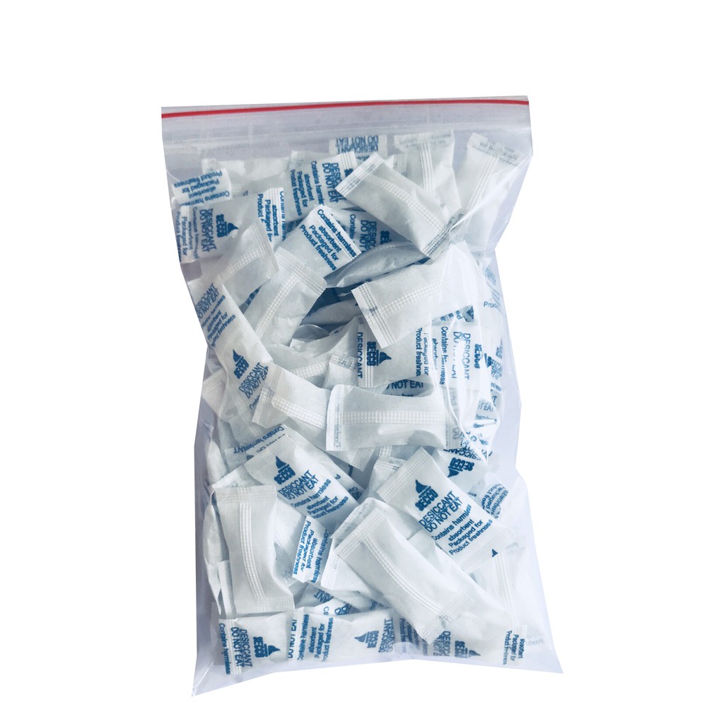 50 gói hút ẩm bảo quản thực phẩm