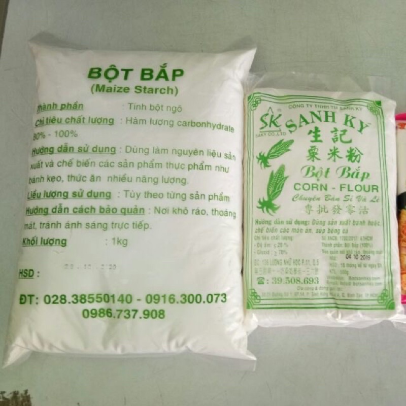 Bột bắp Sanh Ký - Gói 500gr