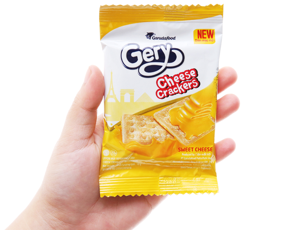 Bánh cracker phô mai Gery hộp 270G