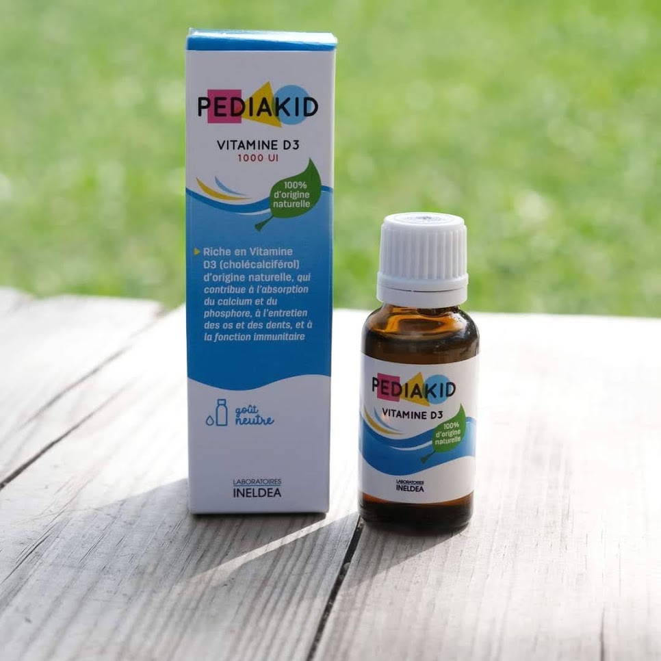 Pediakid Vitamin D3 1000 UI (20ml) hàng nội địa Pháp