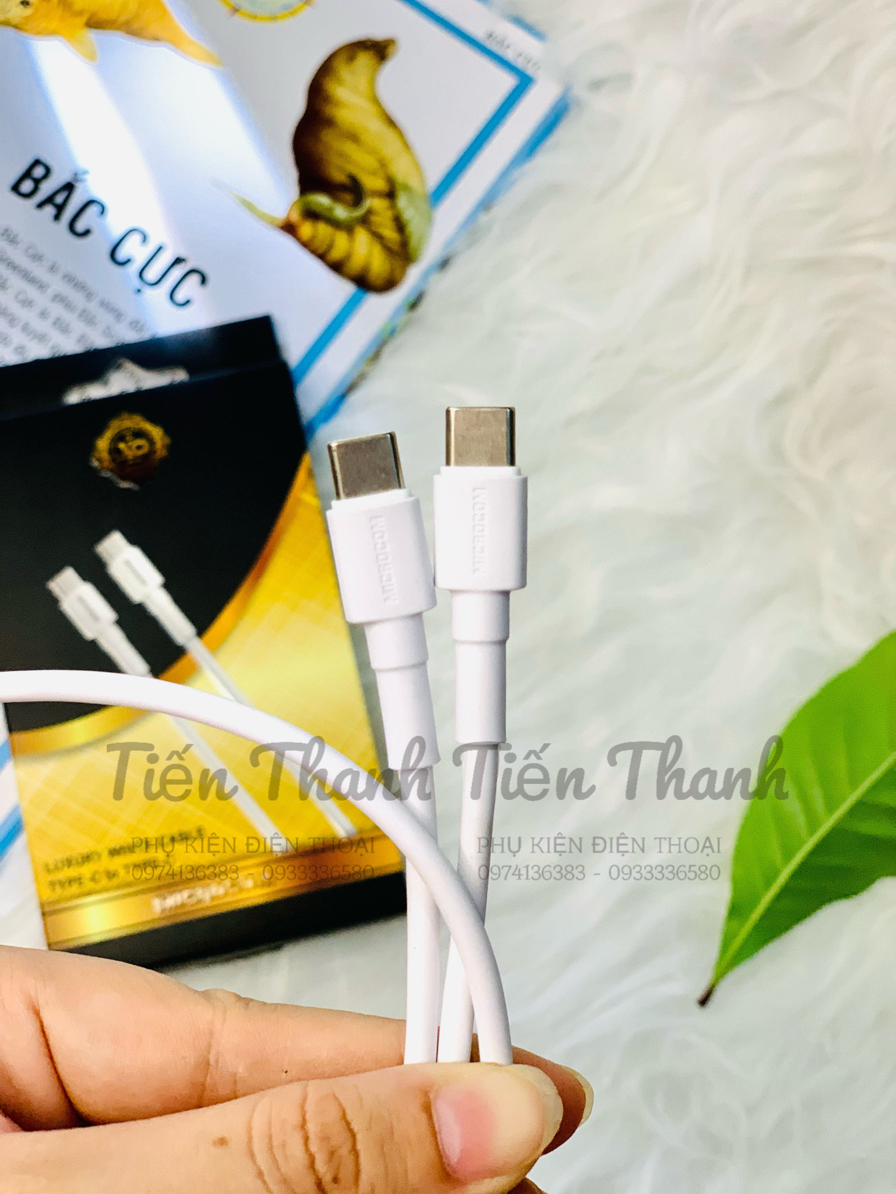 Dây cáp sạc nhanh 3A, cổng cắm TypeC - lightting/ typec-typeC