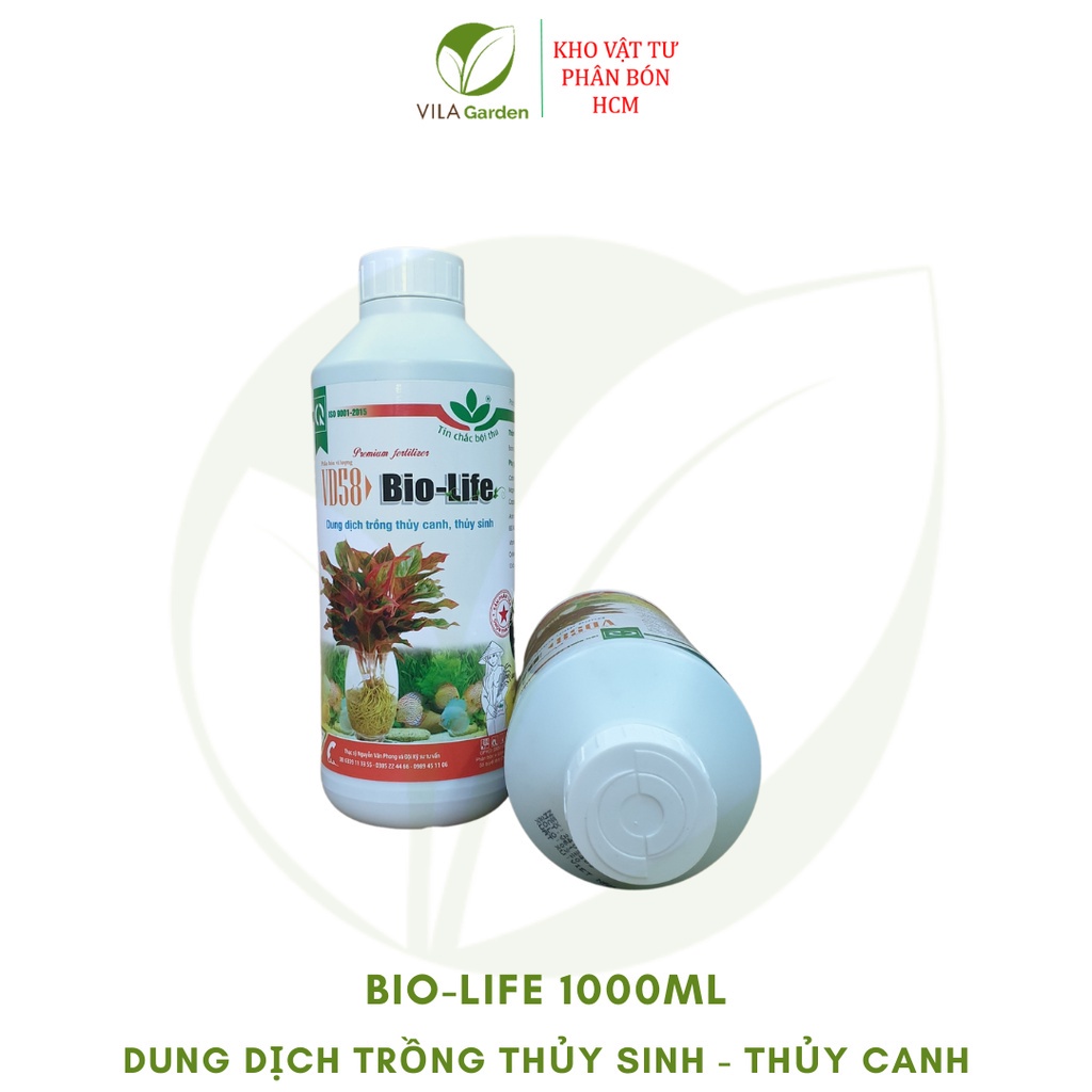 Dung Dịch Thủy Canh Bio Life 1 Lít, phân thủy canh BioLife