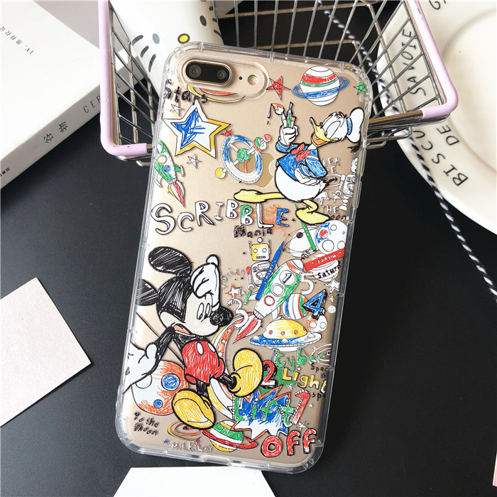 Ốp Lưng Silicon Chống Sốc Mickey