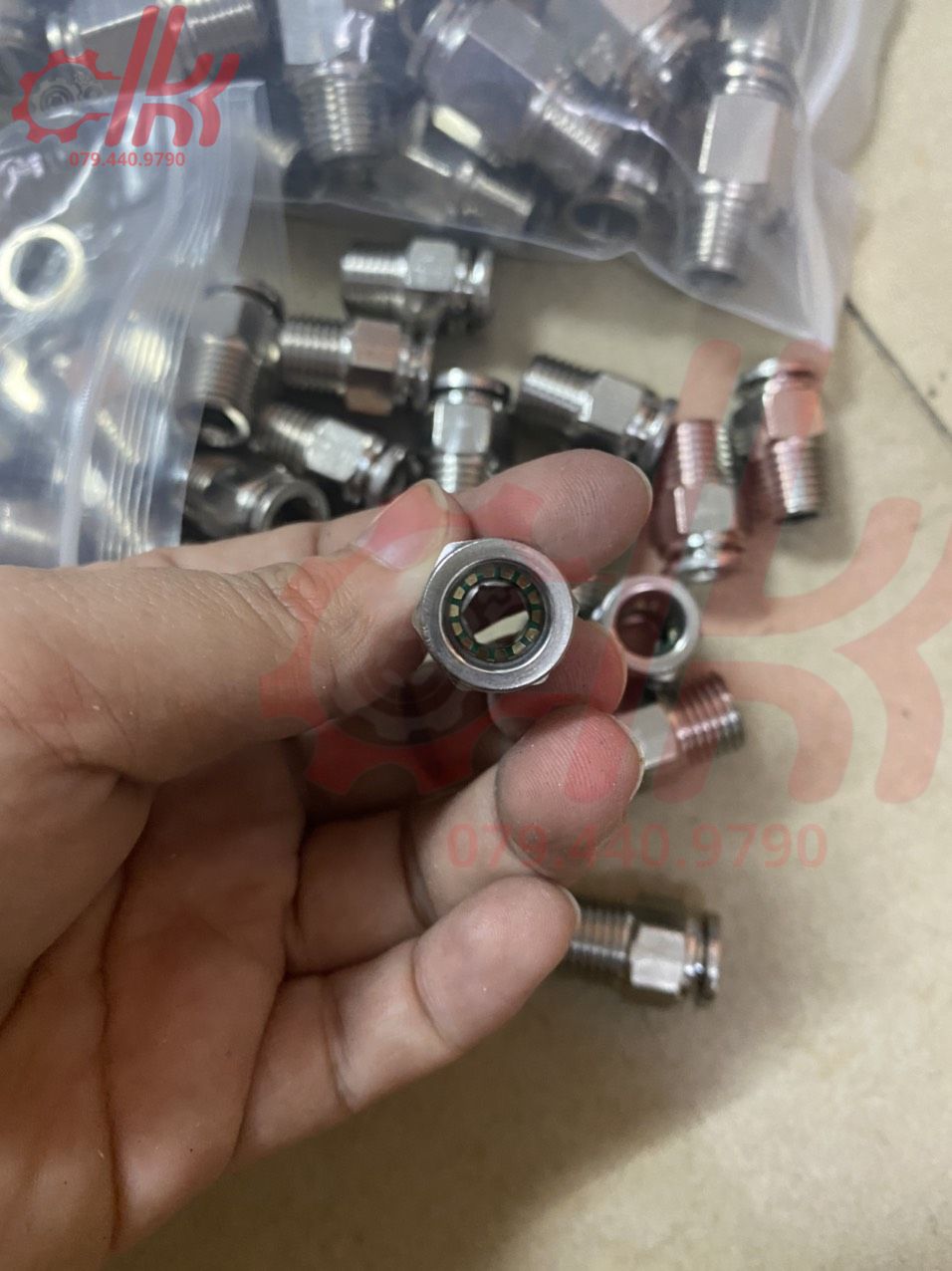 Nối hơi inox IPC