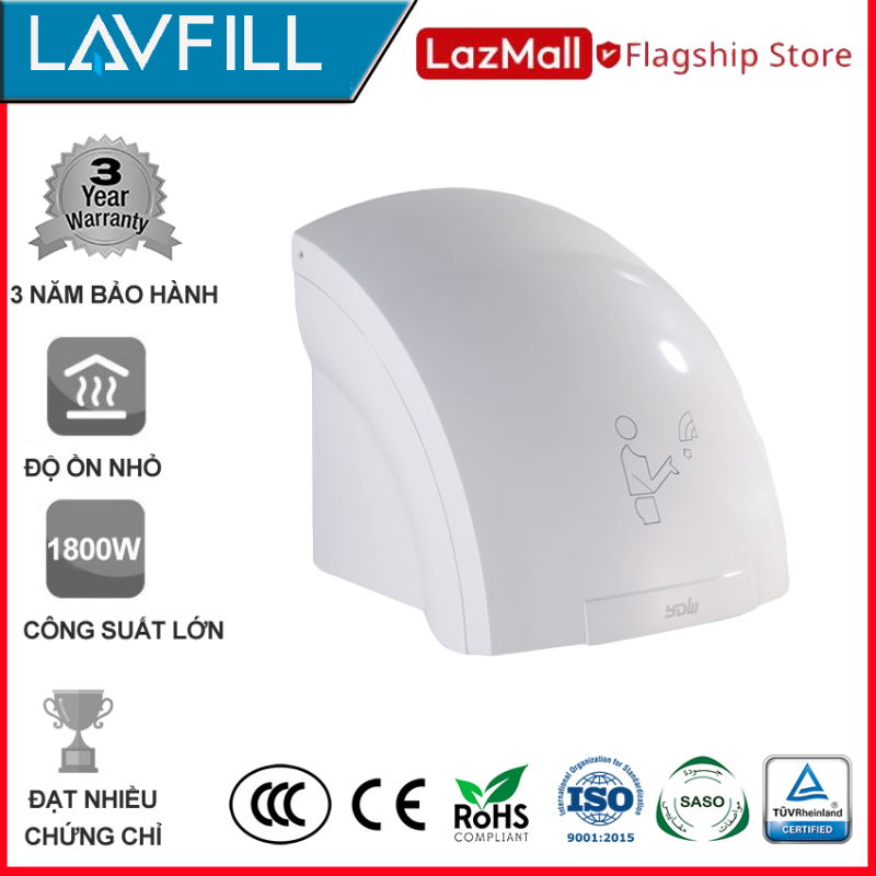 Máy sấy tay tự động cảm biến hồng ngoại LAVFILL LFHD-1E nhập khẩu