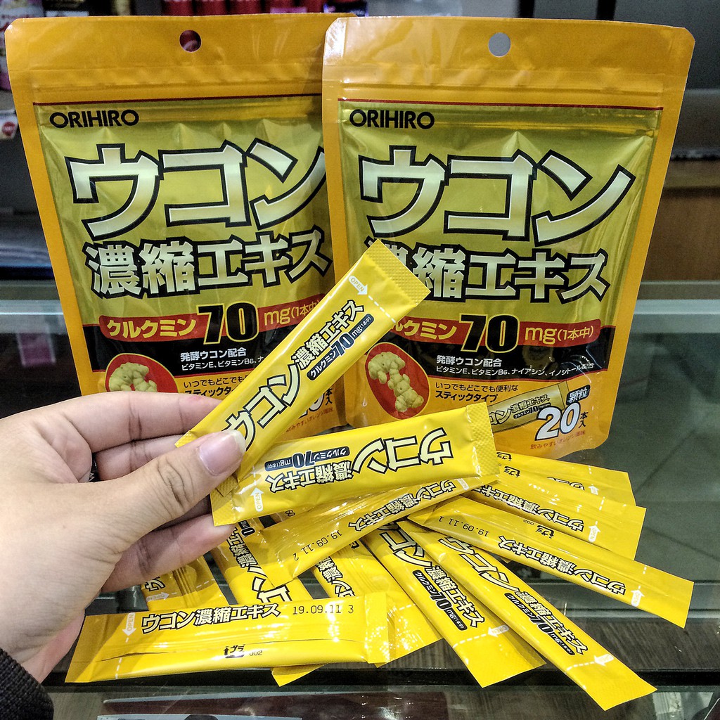 [HCM]Bột nghệ giải rượu bổ gan thải độc Ukon Orihiro