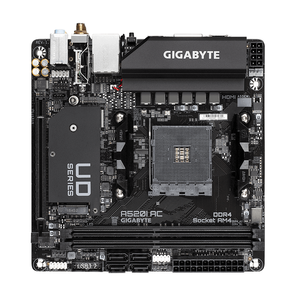 Mainboard Gigabyte A520I AC