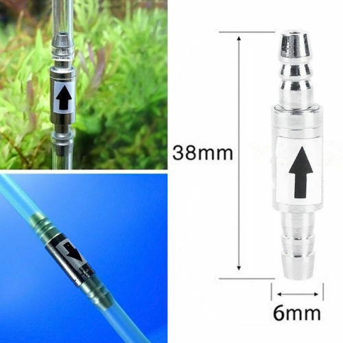 Van 1 Chiều Inox Chuyên Dùng Bình Khí Co2 Thuỷ Sinh hồ cá Ista - Stainless Check Valve