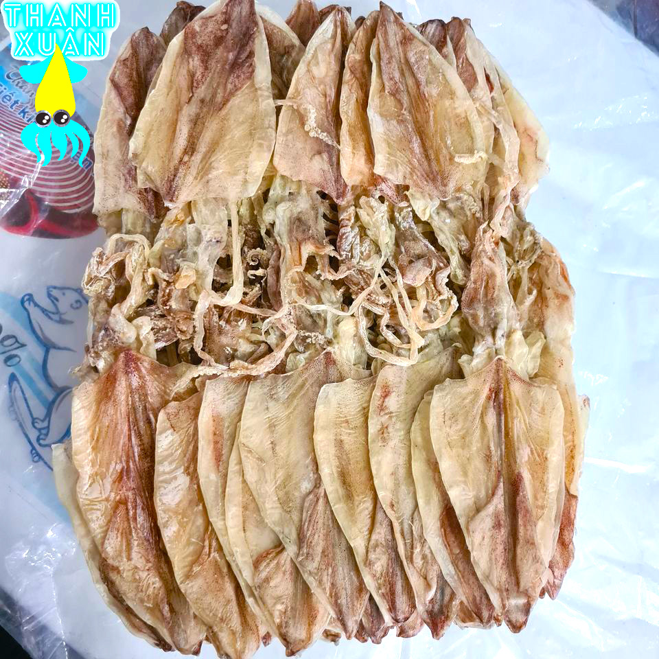 200gr Khô mực Vân Đồn size 50-55con/kg