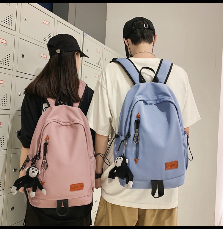 Balo đi học nam nữ Canvas chống thấm MENGTU24