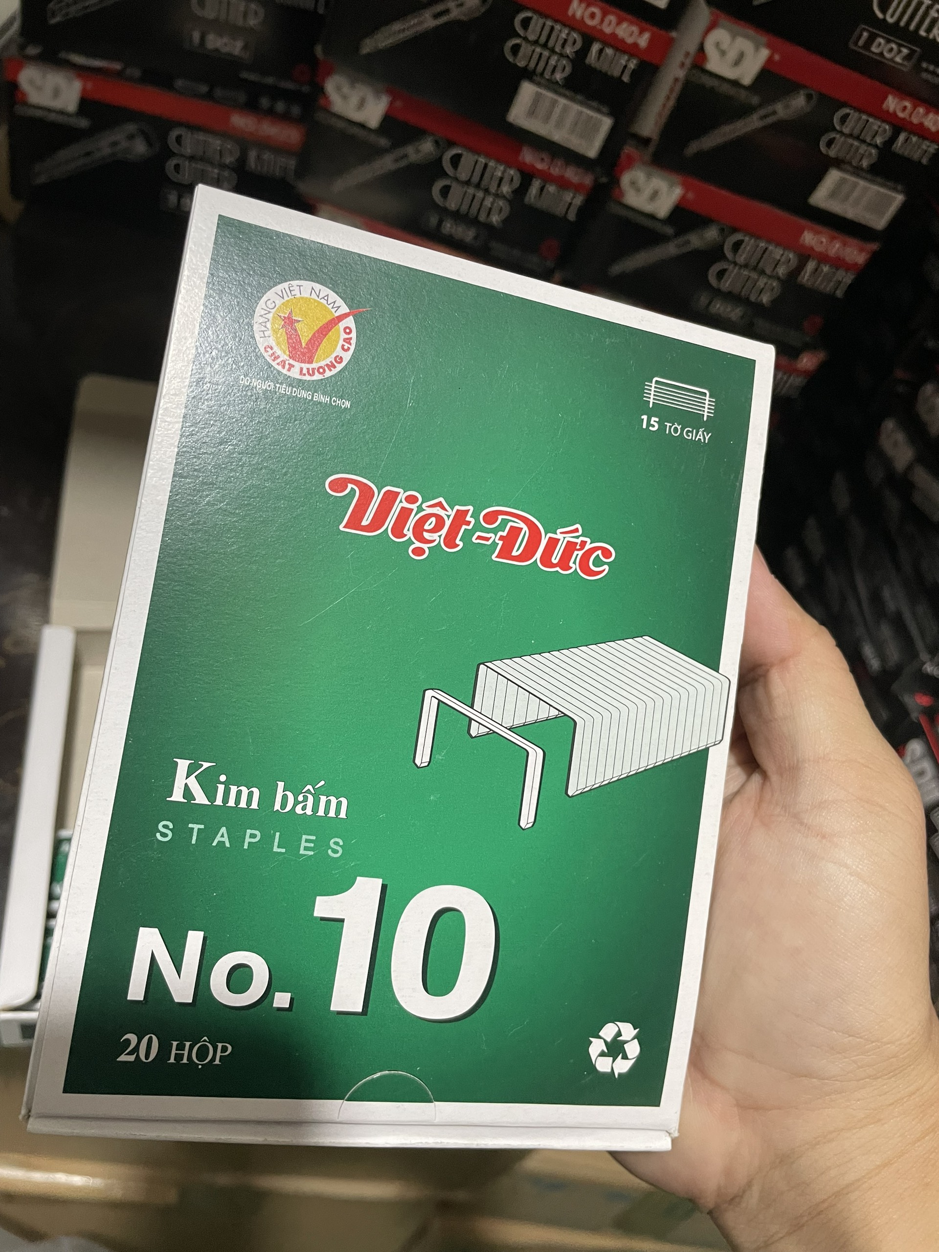 Kim bấm số 10 Việt Đức Chính Hãng