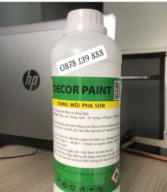 Dung môi pha sơn Decor Paint loại 1.0 lít