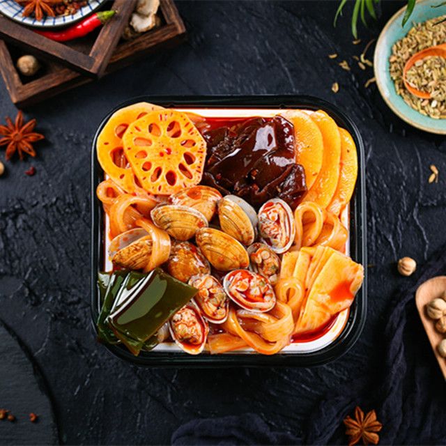 Lẩu tự sôi vị nghêu ( ngao ) - hàng có sẵn