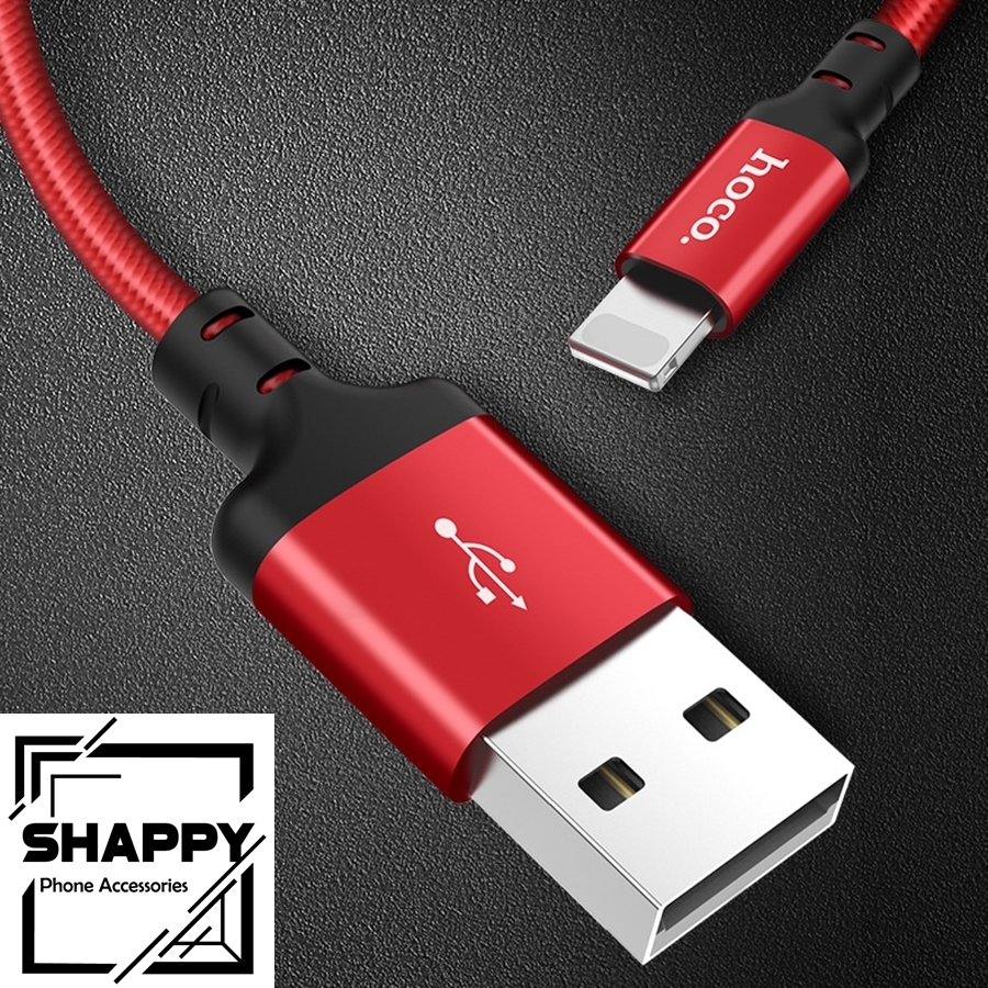 Cáp Sạc Hoco X14 Dài 1M Hỗ Trợ Cổng Lightning/Micro/TypeC - Bảo Hành 03 Tháng 1 ĐỔI 1 [Shappy Shop]