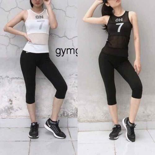 quần  lửng tập gym yoga nữ