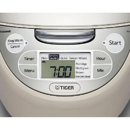 [Trả góp 0%]Nồi cơm điện tử Tiger 4 trong 1 JAX-S18W (1.8L)