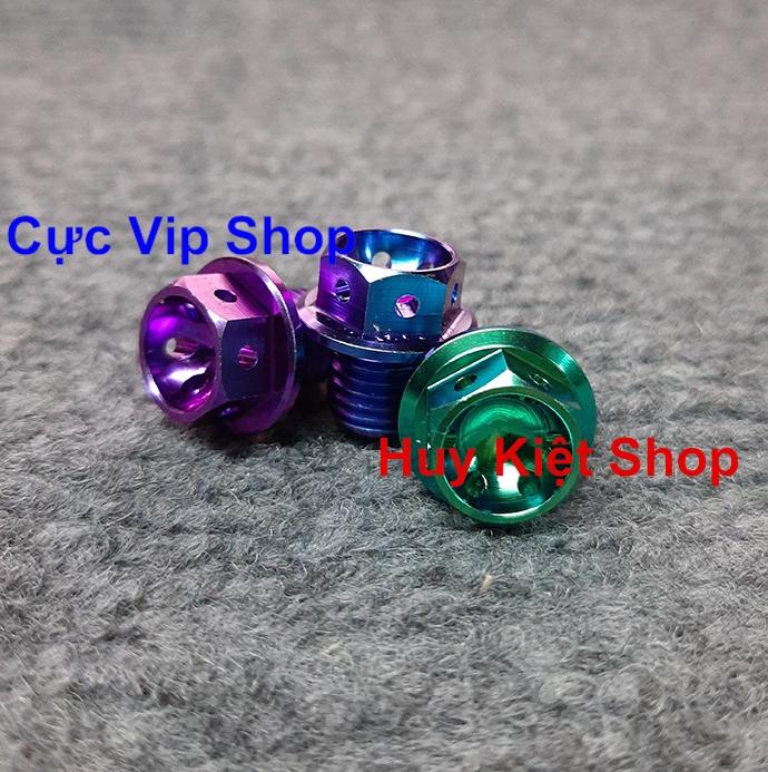 Ốc Chân Kiếng Titanium GR5 Vương Miện 10 Ly MS2242