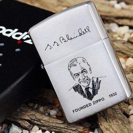 ZIPPO 200FL - ZIPPO FOUNDER'S LIGHTER BRUSHED CHROME
