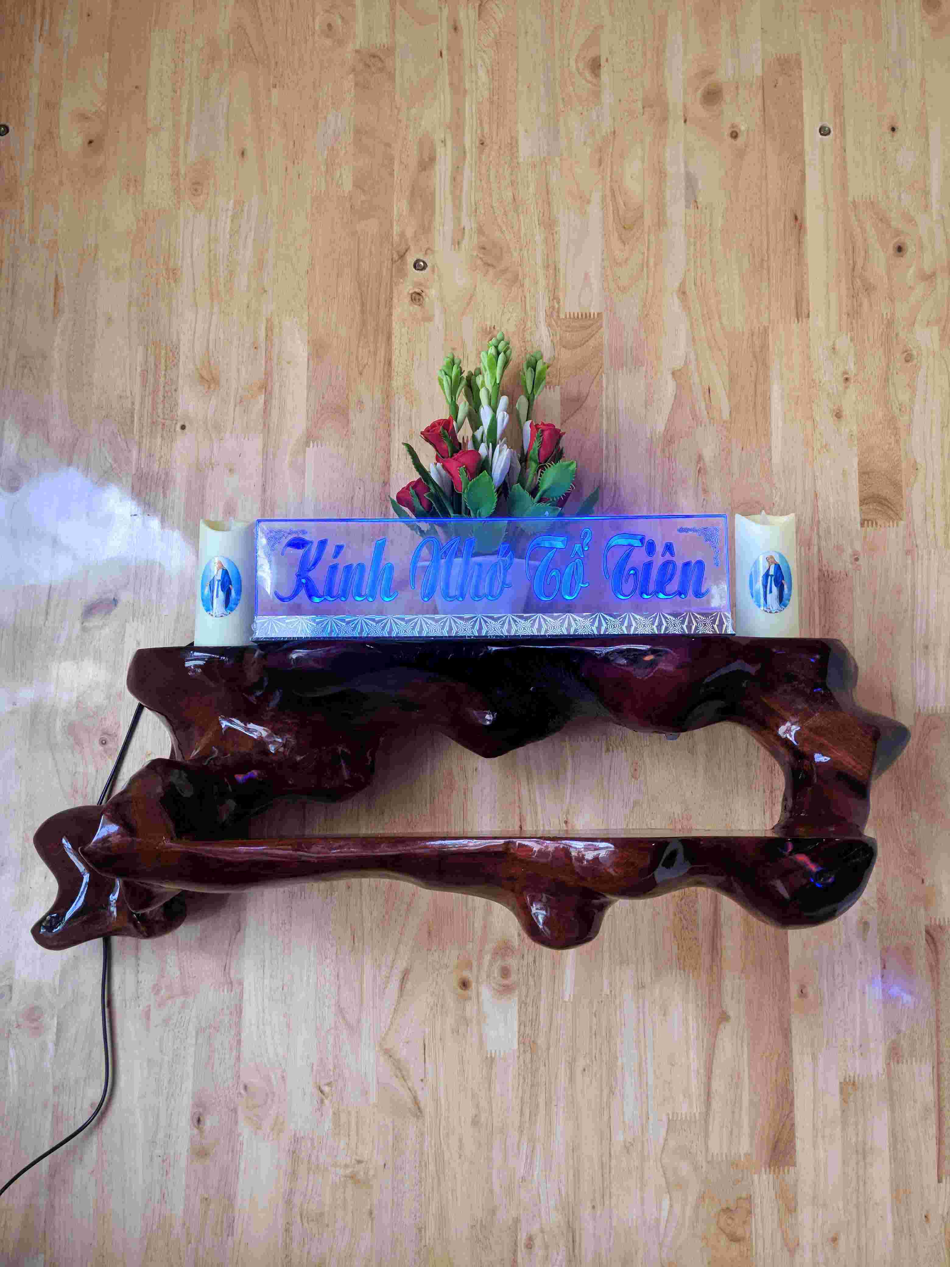 Chữ Mica Khắc 3D Led 7 Màu 50cm (Có Thể Đặt Theo Yêu Cầu)