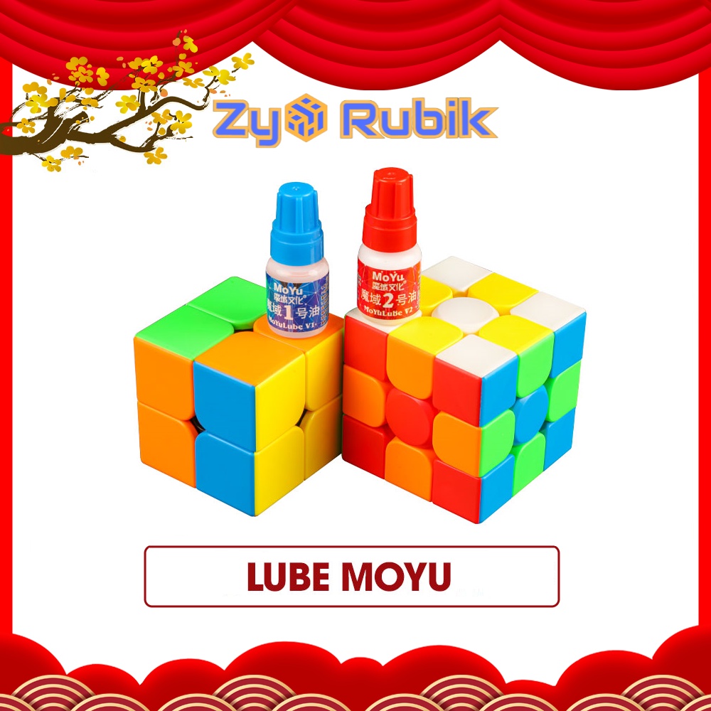 Dầu bôi trơn Rubik Moyu V1-V2 Lube Moyu V1 Lube Moyu V2 - ZyO Rubik