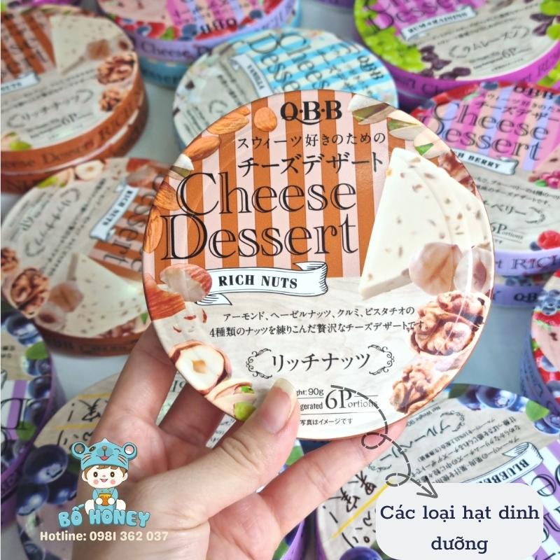 Phô mai QBB Nhật Bản nhiều vị (Date T2, T3/2023)