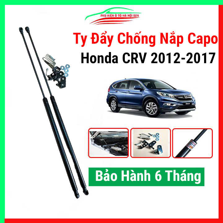 Bộ 2 ty thủy lực chống nắp capo Honda CR-V 2012-2017, ben hơi đẩy capo ô tô có kèm phụ kiện