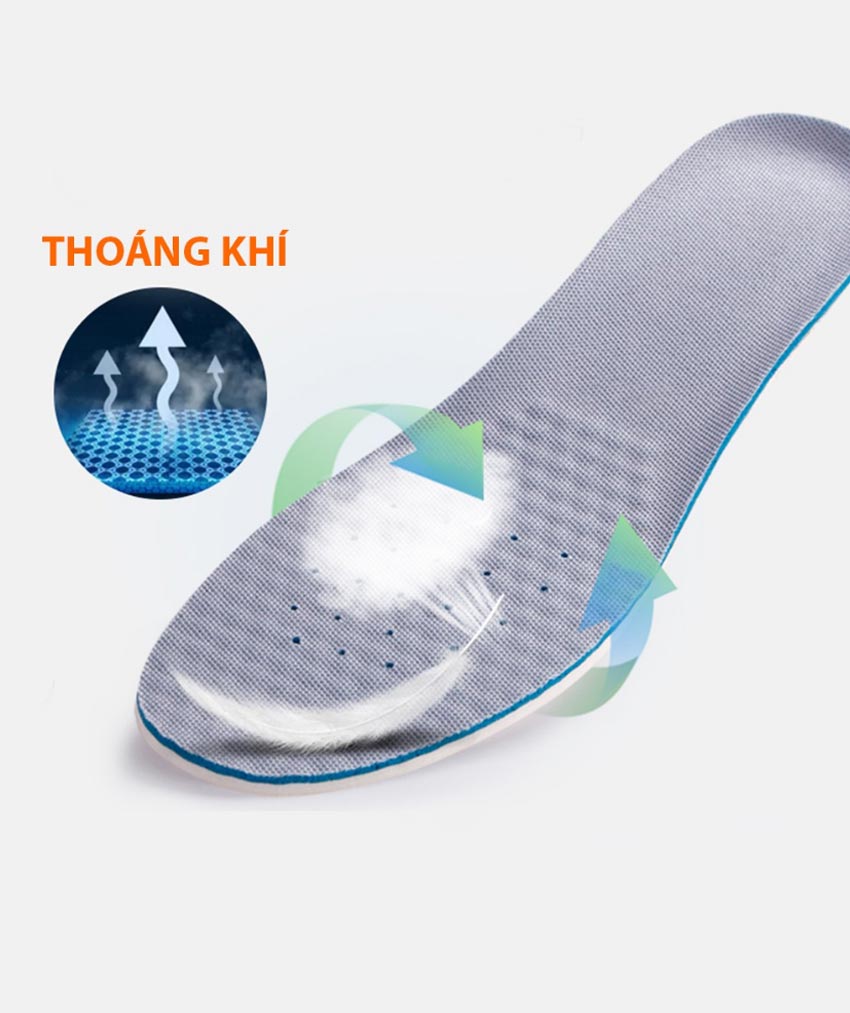01 cặp Lót giày nam nữ tăng chiều cao, lót giày sneaker, chất liệu cao cấp dùng được cho nhiều loại giày ZATA - ZTX02