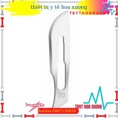 Lưỡi dao mổ kiato số 20 dùng cho cán dao số 3