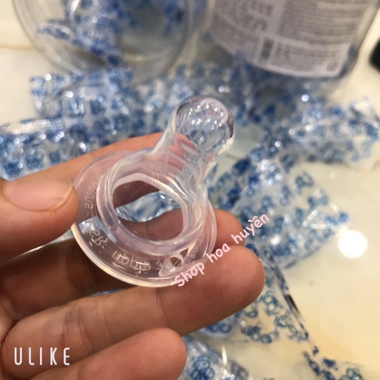Combo of 5 Narrow Neck Agi Knobs Size L | Nipple for Replacing Agi Narrow Neck Bottles | Super Soft Silicone Narrow Neck Nipple for Babies