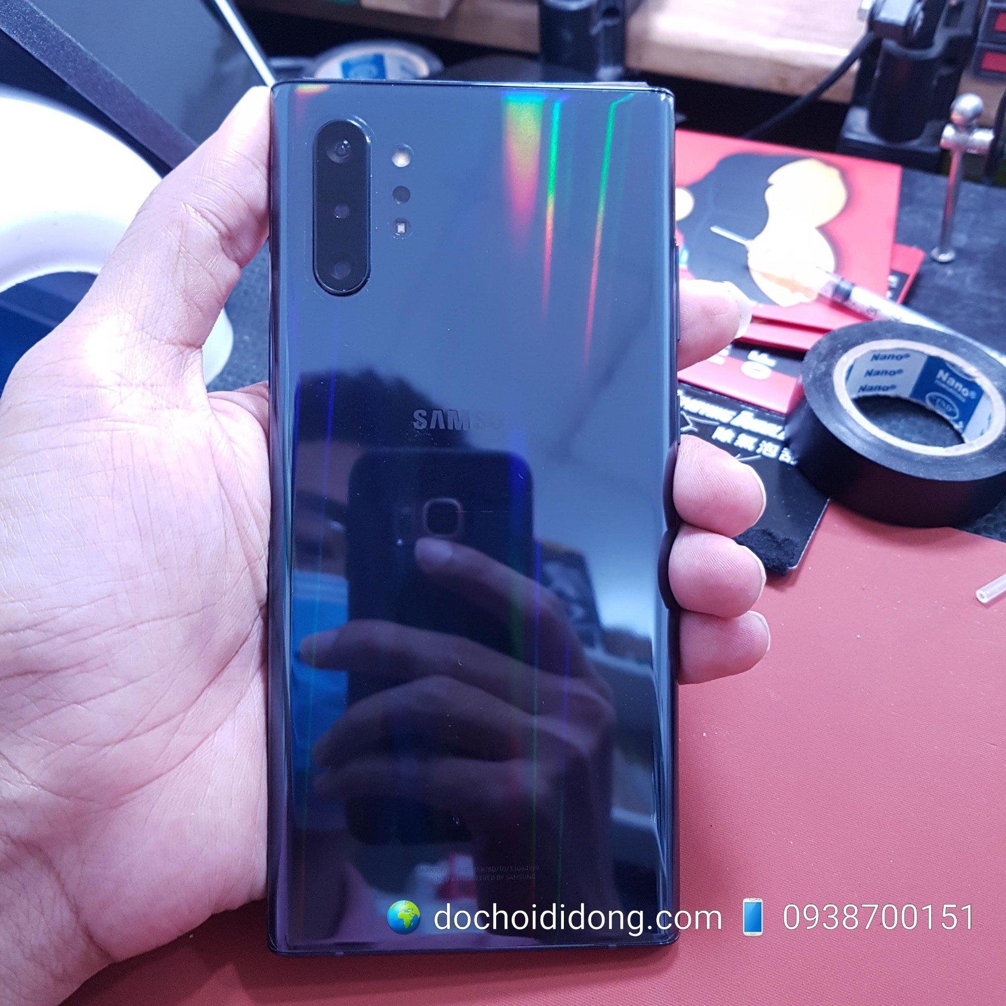 [HCM]Miếng Dán Lưng Samsung Note 10 - Note 10 Plus Aurora Đổi Màu