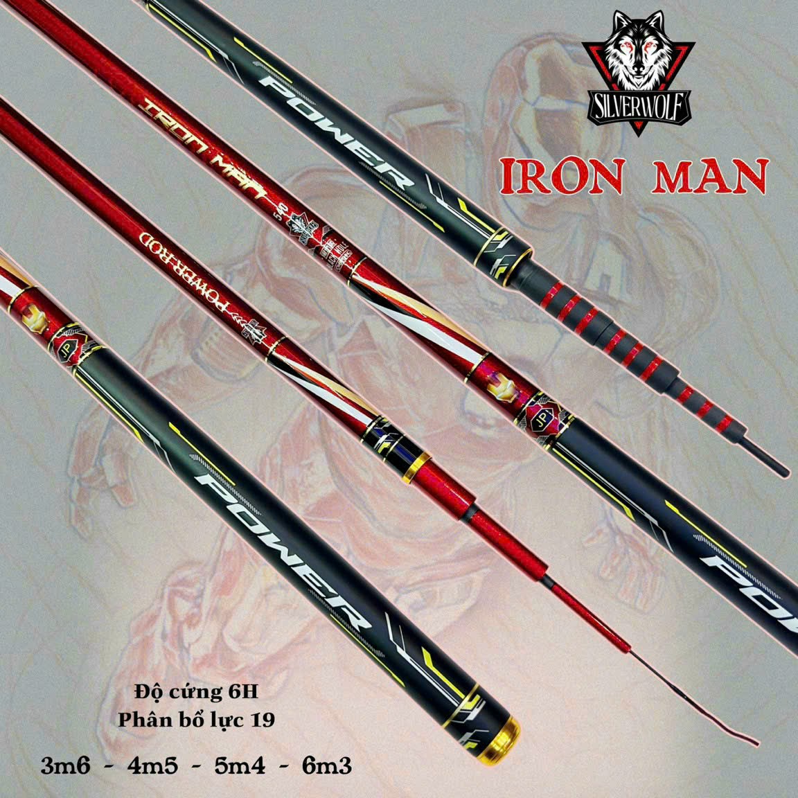Cần tay Iron Man 6H