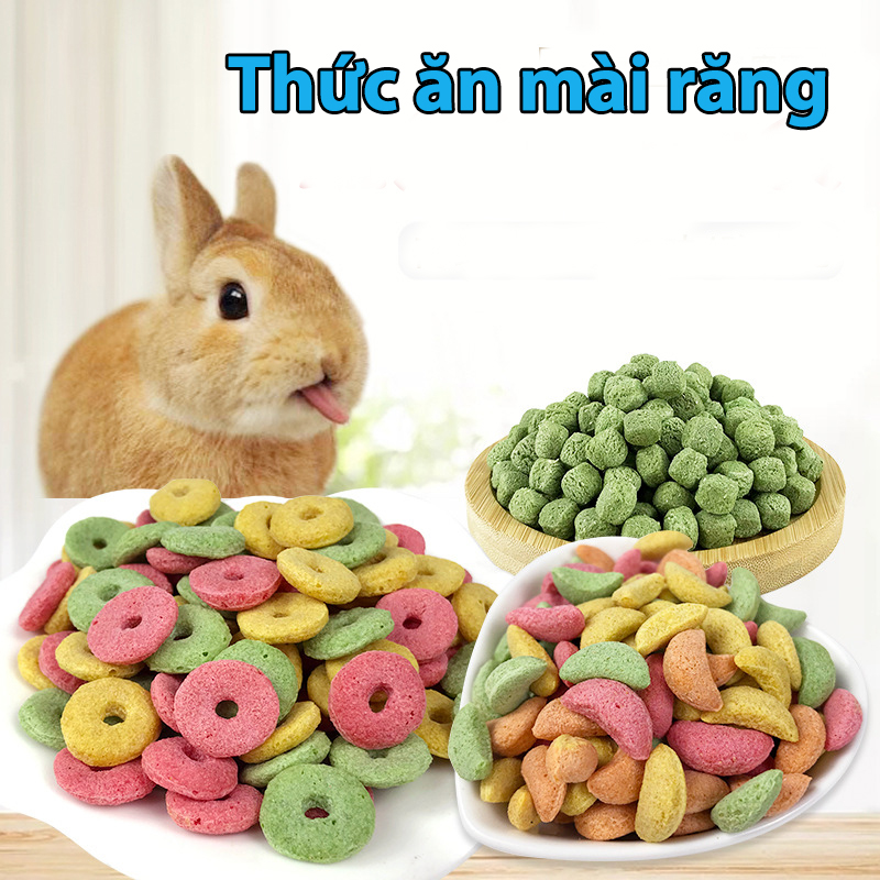 [HOÀN TIỀN 10%]Bánh rau củ mài răng dành cho hamster - Thức ăn hamster