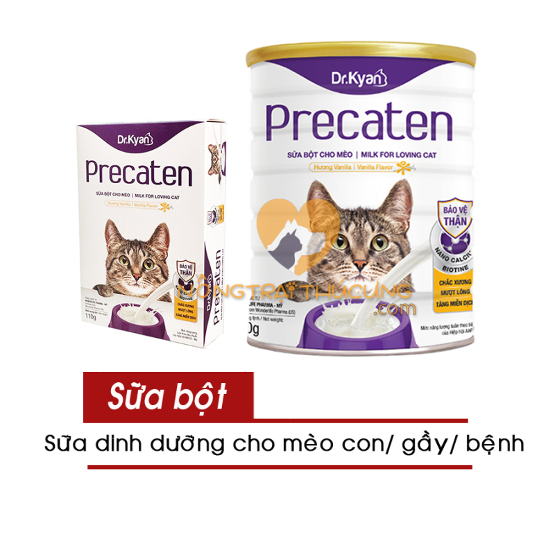 Sữa Bột Dinh Dưỡng Dr.Kyan Precaten Cho Mèo Con - Chắc Xương, Mượt Lông, Bảo Vệ Thận, Tăng Miễn Dịch - [Nông Trại Thú Cưng]