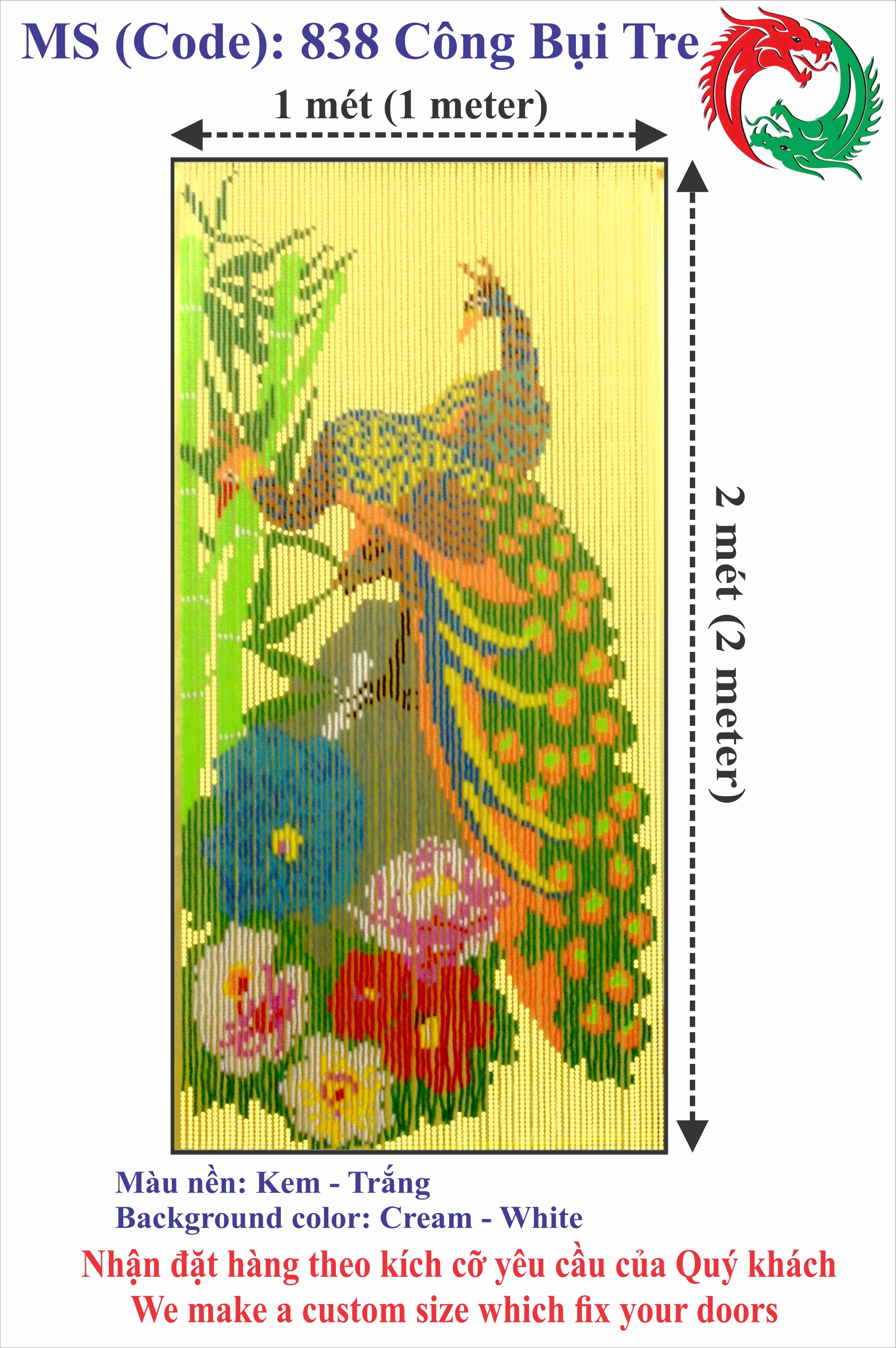 Màn hạt nhựa - Công ty Hai Con Rồng - Code 838 Công Bụi Tre