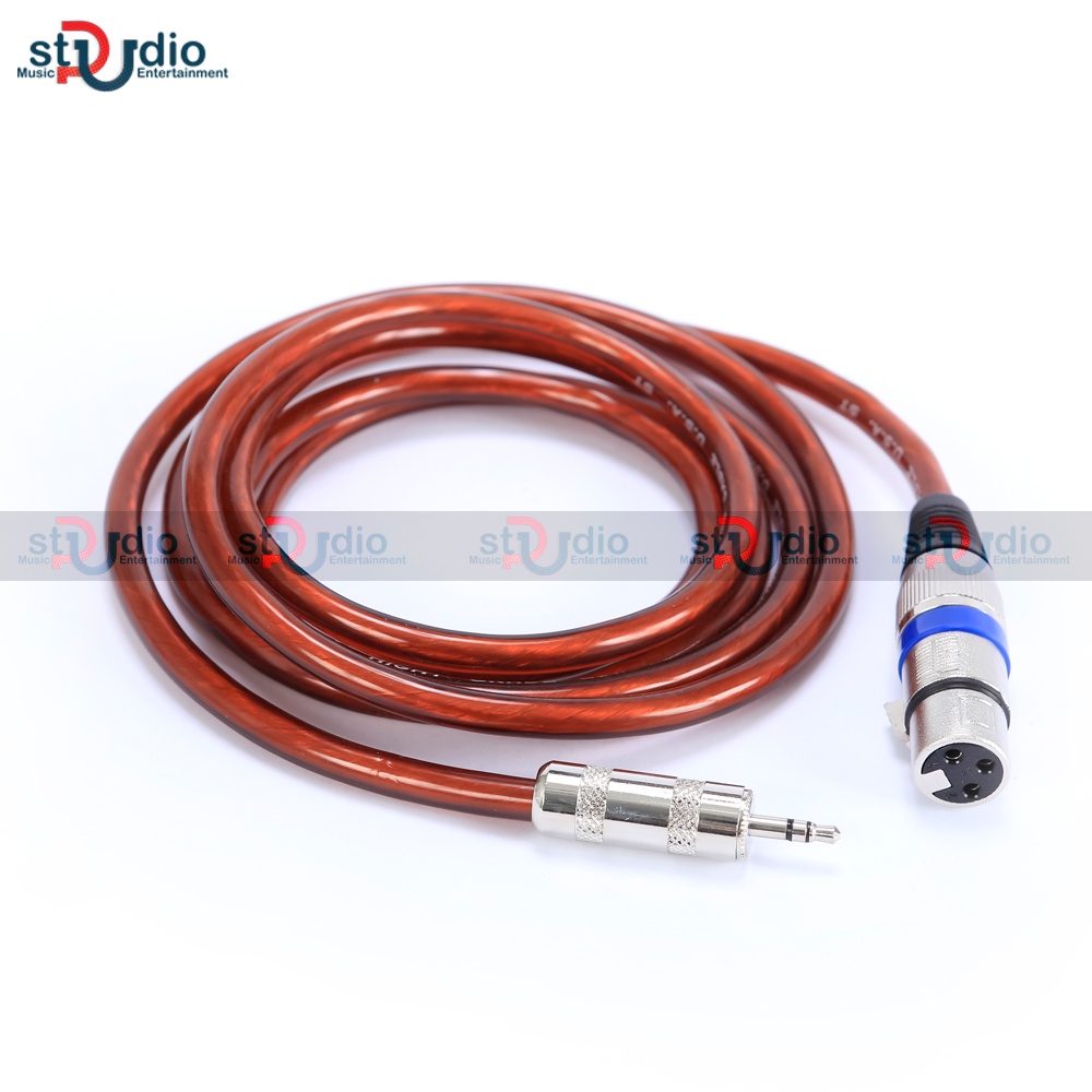Dây Micro 3.5mm - 3.5mm to XLR Cable Microphone (1.8M)