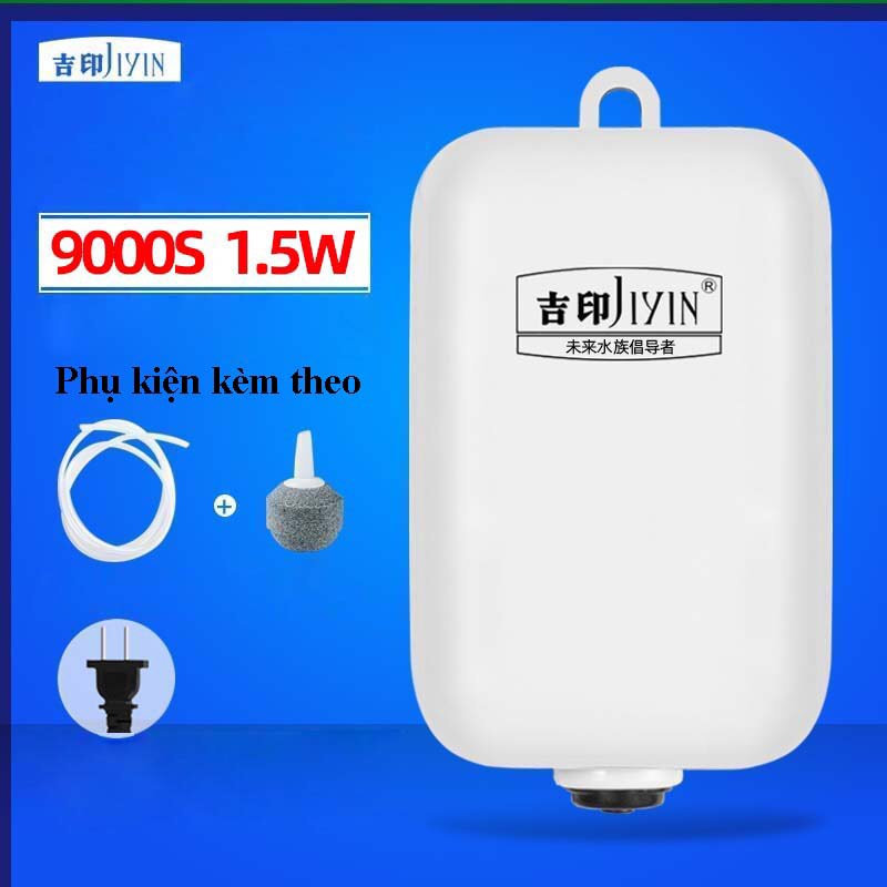 Máy sủi oxy bể cá siêu êm JIYIN JYH 9000s