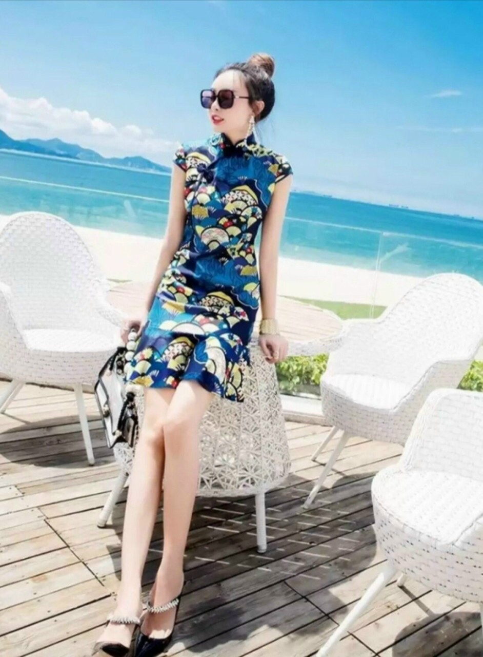 [siêu phầm hàng mới] Đầm ôm body cổ tàu siêu dễ thương