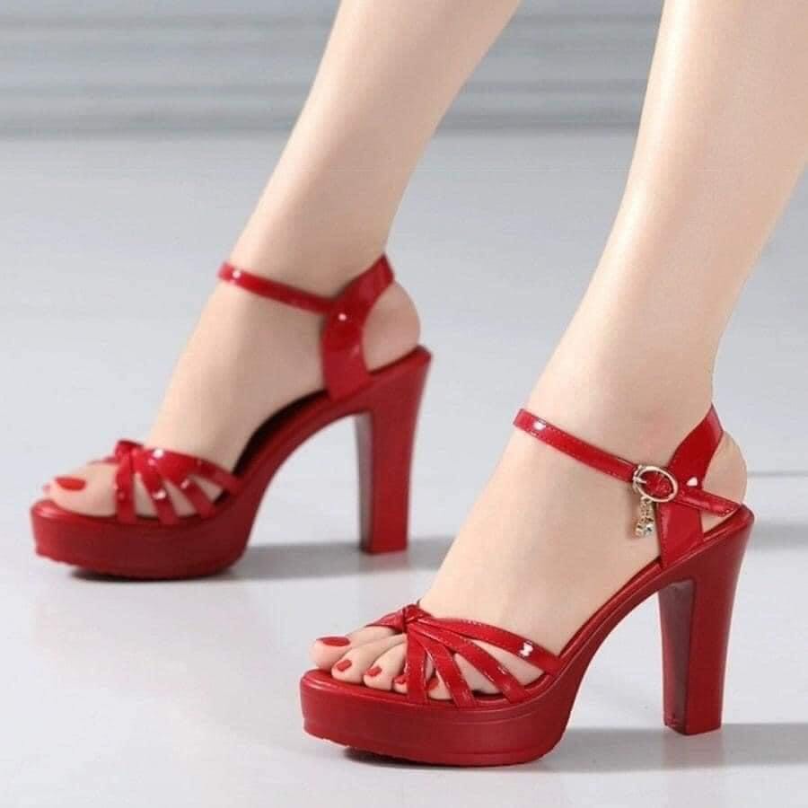 Giày sandal thắt nút 10p cao cấp