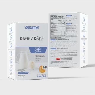 Bột Men Làm Sữa Chua Kefir và Probiotic Hộp 18g mẫu mới thumbnail