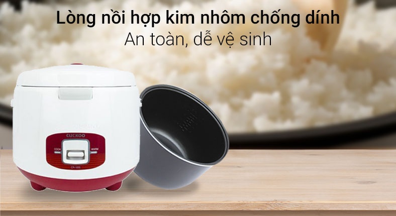 Nồi cơm điện cơ 1,8L Cuckoo CR-1055