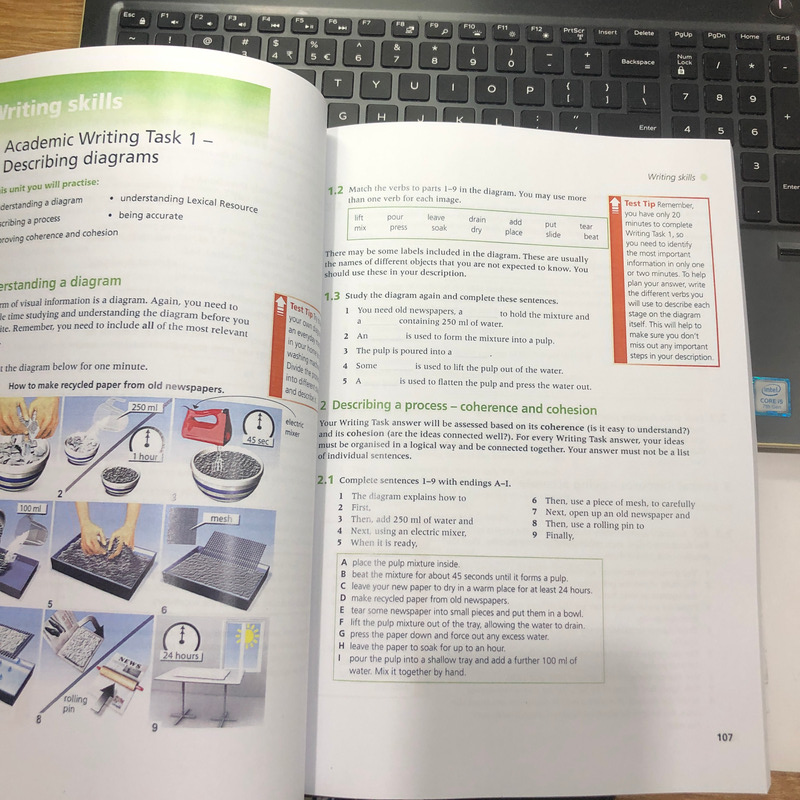 Sách The Official Cambridge Guide to IELTS for Academic & General Training (File nghe được gửi qua mail)