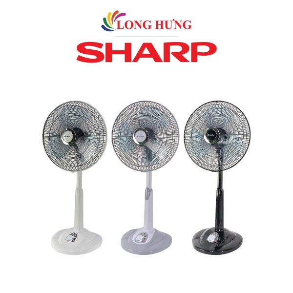 Quạt lửng Sharp PJ-L40RV - Hàng chính hãng - Chế độ gió tự nhiên, Công suất 50W, Chất liệu nhựa cao cấp