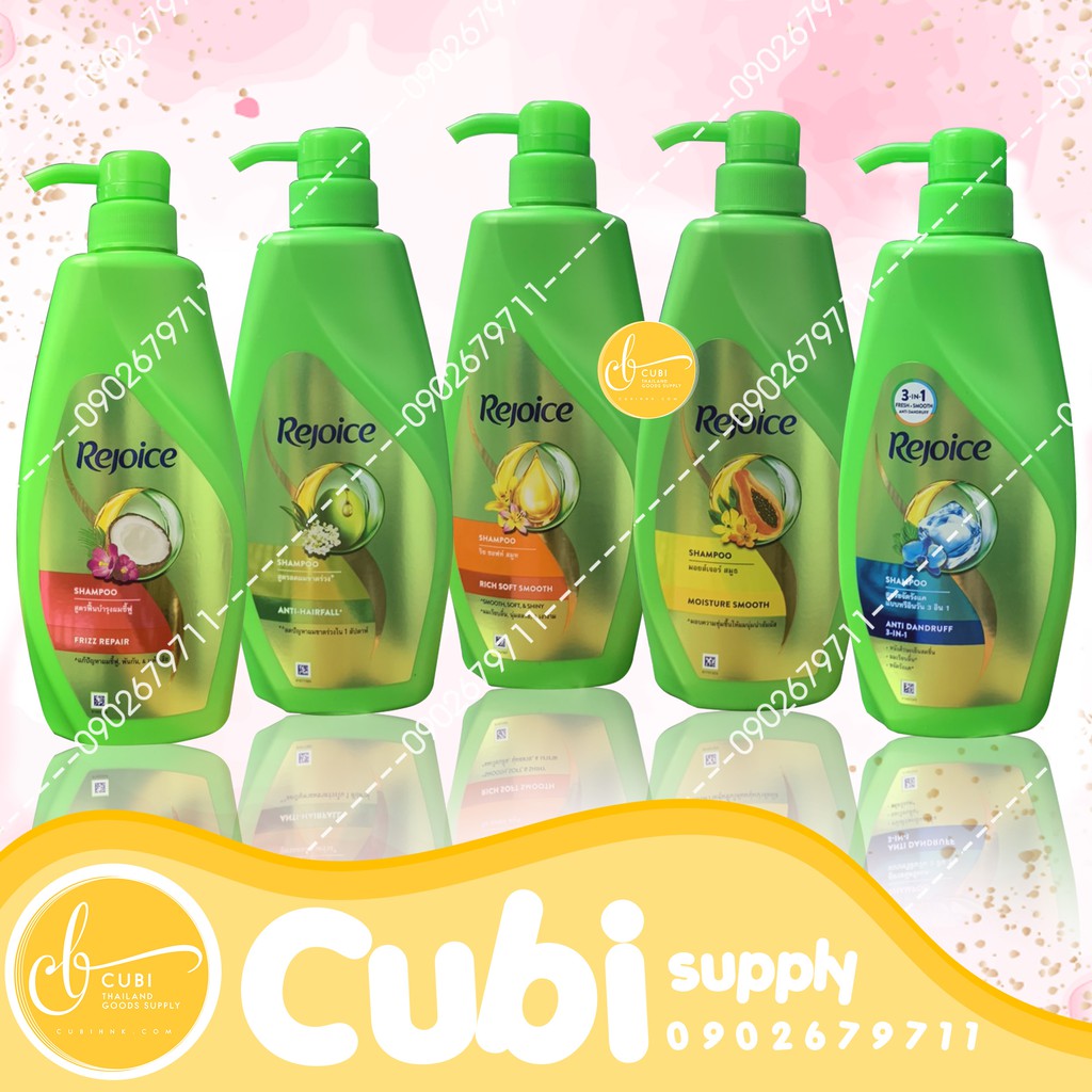 Dầu Gội Rejoice Thái Lan 600ml - Hồng Dừa