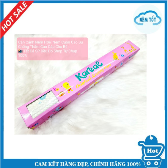 ✅GIÁ TỐT✴️ Nệm cao su chống thấm cho bé cao cấp Karel 60x90cm,nệm lót hơi cho bé chất cao su thiên nhiên mát mịn Nệm Tốt HCM