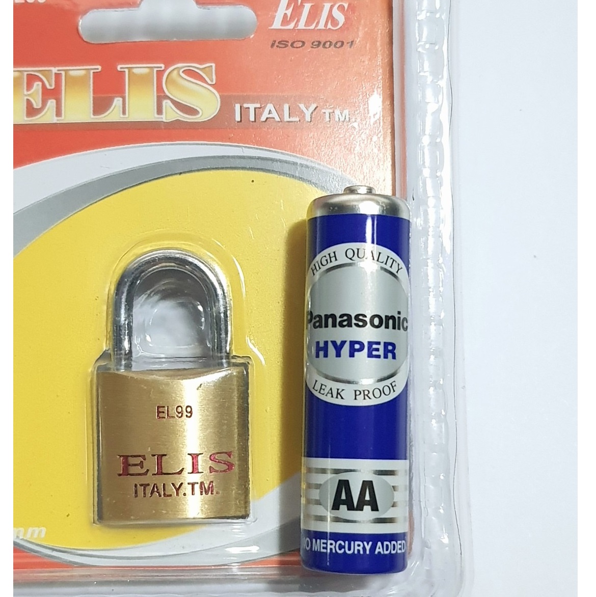 Ổ khóa Mini khóa vali cửa tủ túi xách Elis 20mm Solid Brass Padlock