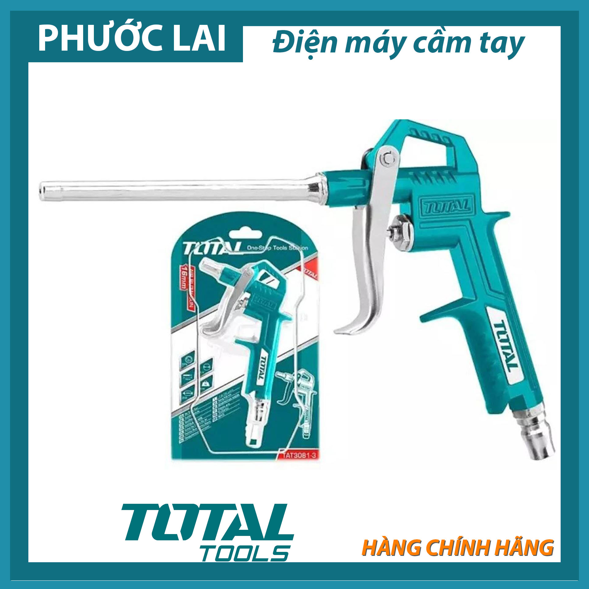 Dụng cụ thổi khí 80mm total tat3081-3