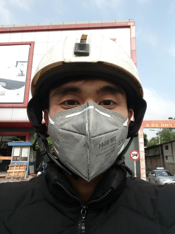 Khẩu trang 3M 9541 kháng khuẩn than hoạt tính